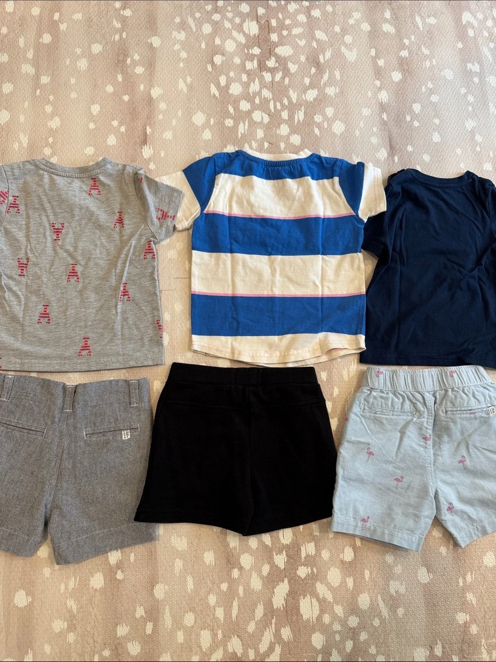 Sovereign Code Boys 24M 6-Piece Bundle | 3 Pocket Tees + 3 Shorts | Mix & Match